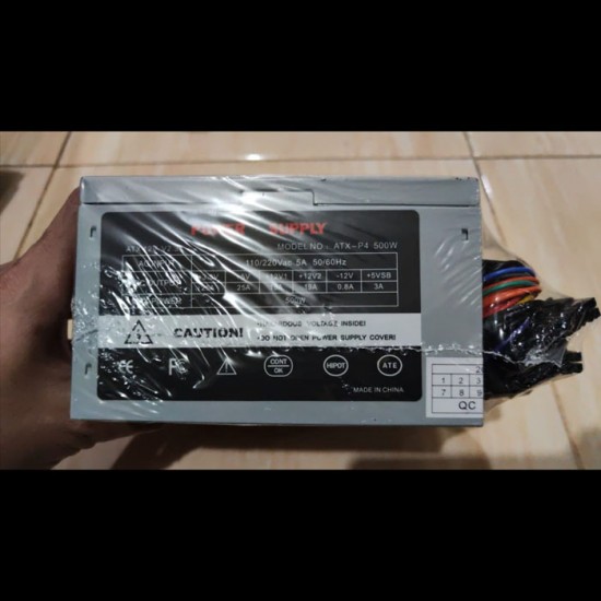 Kings Data PS-01 Power Supply 500 Watt CPU PSU Kings Data PS-01 Power Supply 500 Watt CPU PSU