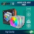 Aigo ICE 600 PRO 6 Heat Pipe Dual Fan CPU Cooler ARGB Prosesor