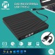 Profftech DVD-RW External USB 3.0 Type C Drive Burner Player Profftech DVD-RW External USB 3.0 Type C Drive Burner Player