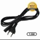 Profftech Kabel Power Printer 1.5 Meter 2 Lubang Angka 8 Profftech Kabel Power Printer 1.5 Meter 2 Lubang Angka 8