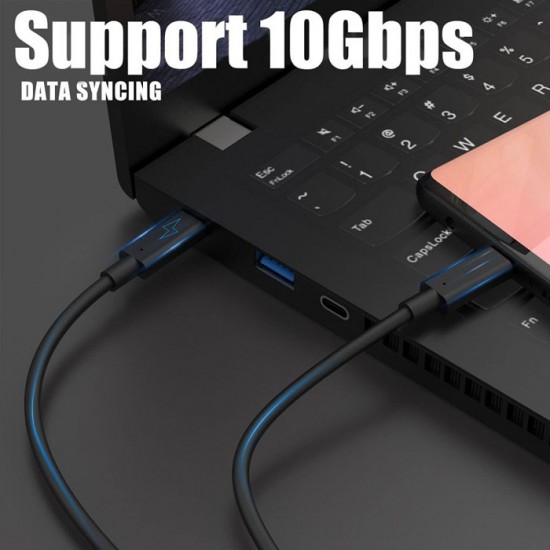 Profftech Kabel Type C Extension 1 Meter USB-C Male to Female Profftech Kabel Type C Extension 1 Meter USB-C Male to Female