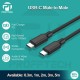 Profftech Kabel Type-C Male to Male 2 Meter USB-C M-M Profftech Kabel Type-C Male to Male 2 Meter USB-C M-M