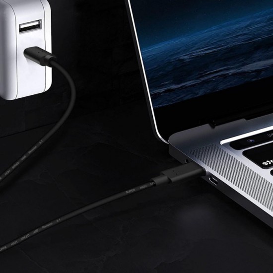 Profftech Kabel Type-C Male to Male 2 Meter USB-C M-M Profftech Kabel Type-C Male to Male 2 Meter USB-C M-M