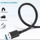 Profftech Kabel USB 3.0 Cable Male to Male 0.5 Meter Profftech Kabel USB 3.0 Cable Male to Male 0.5 Meter
