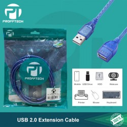 Profftech Kabel USB Extension 3 Meter 2.0 Male to Female