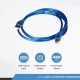 Profftech Kabel USB Printer 1.5 Meter 2.0 Transparan Profftech Kabel USB Printer 1.5 Meter 2.0 Transparan