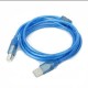 Profftech Kabel USB Printer 1.5 Meter 2.0 Transparan Profftech Kabel USB Printer 1.5 Meter 2.0 Transparan