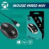 Profftech M01 Wired Optical Mouse Optik Cable USB