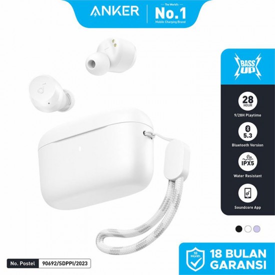 ANKER Soundcore A20i Earbud Earphone Bluetooth TWS A3948 ANKER Soundcore A20i Earbud Earphone Bluetooth TWS A3948