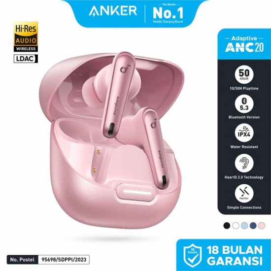 ANKER Soundcore Liberty 4 NC Earbud Earphone Bluetooth TWS Adaptive Noise Canceling A3947 ANKER Soundcore Liberty 4 NC Earbud Earphone Bluetooth TWS Adaptive Noise Canceling A3947