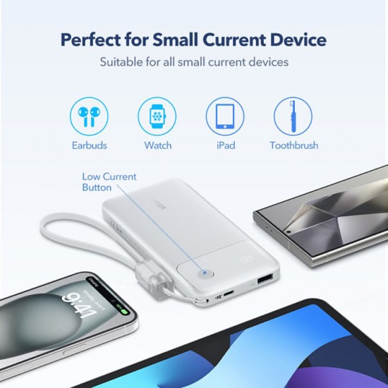 ANKER A1388 Powerbank 10000mAh 22.5W Pocket Sized Powe Boost ANKER A1388 Powerbank 10000mAh 22.5W Pocket Sized Powe Boost