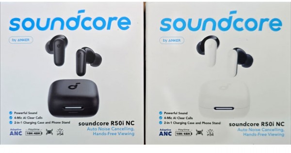 ANKER Soundcore R50i NC Earbud Earphone Bluetooth TWS Adaptive Noise ...