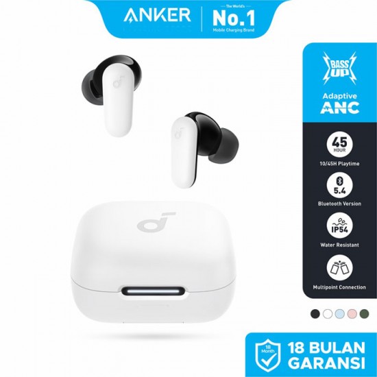 ANKER Soundcore R50i NC Earbud Earphone Bluetooth TWS Adaptive Noise Canceling A3959 ANKER Soundcore R50i NC Earbud Earphone Bluetooth TWS Adaptive Noise Canceling A3959
