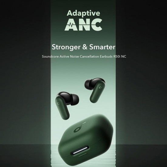 ANKER Soundcore R50i NC Earbud Earphone Bluetooth TWS Adaptive Noise Canceling A3959 ANKER Soundcore R50i NC Earbud Earphone Bluetooth TWS Adaptive Noise Canceling A3959