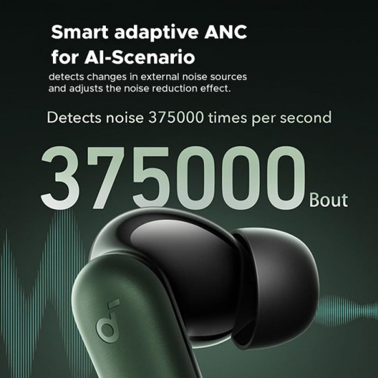 ANKER Soundcore R50i NC Earbud Earphone Bluetooth TWS Adaptive Noise Canceling A3959 ANKER Soundcore R50i NC Earbud Earphone Bluetooth TWS Adaptive Noise Canceling A3959