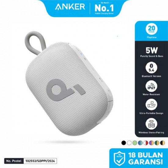Anker A31X1 Soundcore Select 4 Go Bluetooth Speaker Ultra Portable Waterproof Dustproof Anker A31X1 Soundcore Select 4 Go Bluetooth Speaker Ultra Portable Waterproof Dustproof