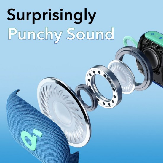 Anker A31X1 Soundcore Select 4 Go Bluetooth Speaker Ultra Portable Waterproof Dustproof Anker A31X1 Soundcore Select 4 Go Bluetooth Speaker Ultra Portable Waterproof Dustproof