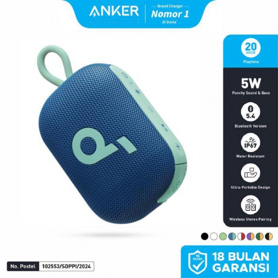 Anker A31X1 Soundcore Select 4 Go Bluetooth Speaker Ultra Portable Waterproof Dustproof