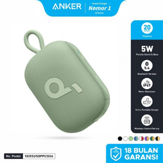 Anker A31X1 Soundcore Select 4 Go Bluetooth Speaker Ultra Portable Waterproof Dustproof