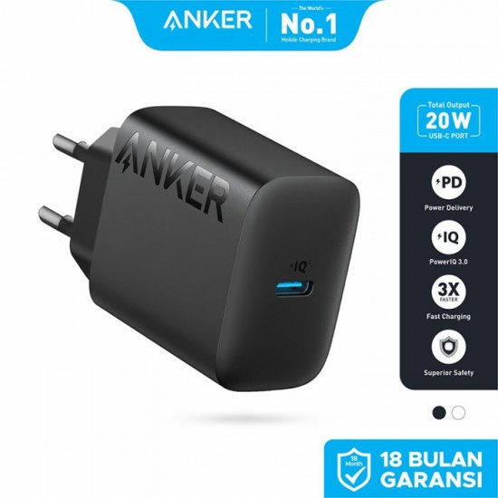 Anker Wall Charger 20W USB-C Ultra Fast Charging A2347 Anker Wall Charger 20W USB-C Ultra Fast Charging A2347