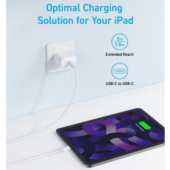 Anker Wall Charger 20W USB-C Ultra Fast Charging A2347 Anker Wall Charger 20W USB-C Ultra Fast Charging A2347