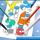 Kertas Mewarnai 3Mx30cm Doodling Picture Roll Poster Kertas Mewarnai 3Mx30cm Doodling Picture Roll Poster