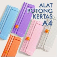 Alat Potong Pemotong Kertas A4 Portable Paper Cutter Trimmer Alat Potong Pemotong Kertas A4 Portable Paper Cutter Trimmer