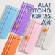 Alat Potong Pemotong Kertas A4 Portable Paper Cutter Trimmer Alat Potong Pemotong Kertas A4 Portable Paper Cutter Trimmer