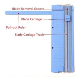 Alat Potong Pemotong Kertas A4 Portable Paper Cutter Trimmer Alat Potong Pemotong Kertas A4 Portable Paper Cutter Trimmer