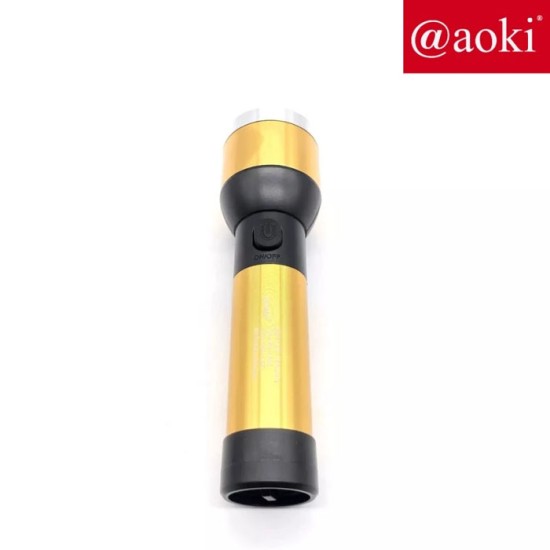 Aoki AK-1606 Senter Tangan Aluminium 15W LED Baterai Rechargeable Aoki AK-1606 Senter Tangan Aluminium 15W LED Baterai Rechargeable