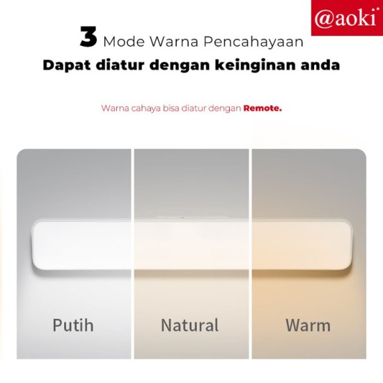 Aoki AK-237A Lampu LED Remote Magnetic Gantungan Recharge Bulat 26cm Aoki AK-237A Lampu LED Remote Magnetic Gantungan Recharge Bulat 26cm