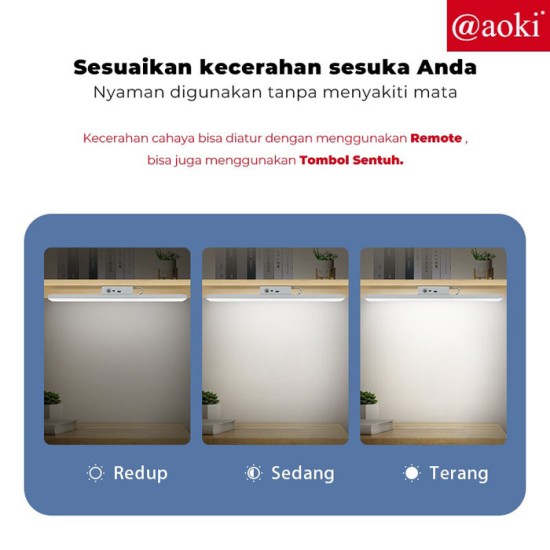 Aoki AK-237A Lampu LED Remote Magnetic Gantungan Recharge Bulat 26cm Aoki AK-237A Lampu LED Remote Magnetic Gantungan Recharge Bulat 26cm