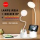 Aoki AK-6059 Lampu Meja Belajar LED Sentuh 3 Warna Tempat Pulpen Aoki AK-6059 Lampu Meja Belajar LED Sentuh 3 Warna Tempat Pulpen