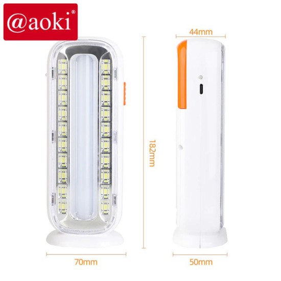 Aoki AK-7821 Lampu Camping 35SMD 2400mAh Emergency Lamp Aoki AK-7821 Lampu Camping 35SMD 2400mAh Emergency Lamp