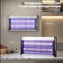 Aoki AK-873 Mosquito Killer Lamp UV Perangkap Nyamuk Lalat 40 Watt