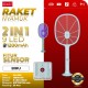 Aoki AK-896 Raket Nyamuk Sensor 2 in 1 Mosquito Swatter Photosensitive Aoki AK-896 Raket Nyamuk Sensor 2 in 1 Mosquito Swatter Photosensitive