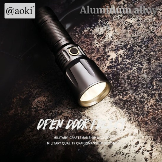 Aoki AK-L090 Senter Aluminum Laser Swat 90W Alloy Flashlight Aoki AK-L090 Senter Aluminum Laser Swat 90W Alloy Flashlight