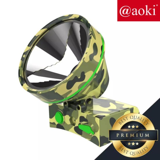 Aoki AK-S060 Professional Head Lamp 60W IP65 Senter Kepala LED 3600mAh Aoki AK-S060 Professional Head Lamp 60W IP65 Senter Kepala LED 3600mAh