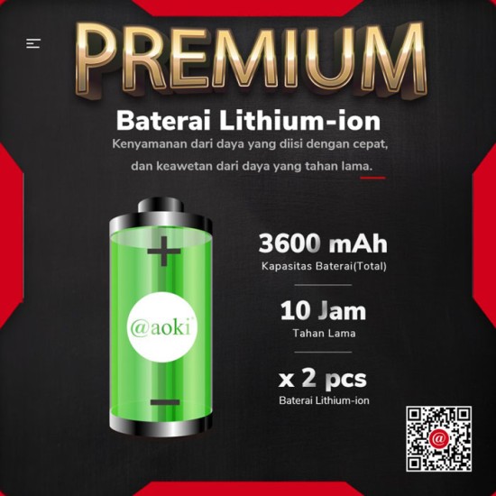Aoki AK-S060 Professional Head Lamp 60W IP65 Senter Kepala LED 3600mAh Aoki AK-S060 Professional Head Lamp 60W IP65 Senter Kepala LED 3600mAh