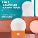 Aoki AK-YD01 Lampu Tidur LED Bola Dinding Night Lamp Aoki AK-YD01 Lampu Tidur LED Bola Dinding Night Lamp