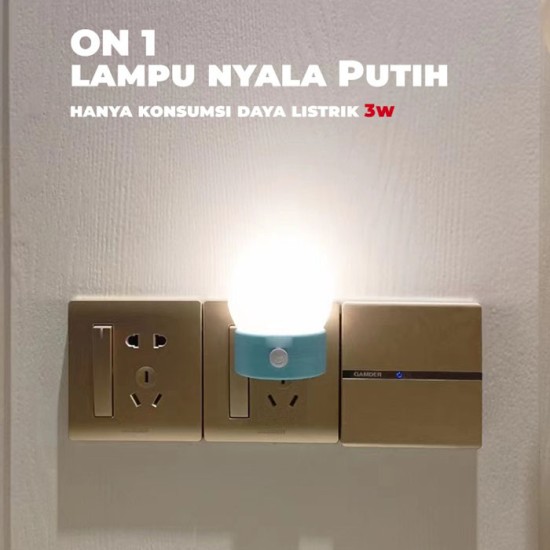 Aoki AK-YD01 Lampu Tidur LED Bola Dinding Night Lamp Aoki AK-YD01 Lampu Tidur LED Bola Dinding Night Lamp