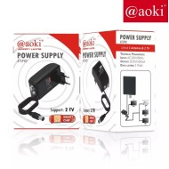 Aoki ATSP02 Booster Antena Adaptor Power Supply 1 Antenna 2 TV