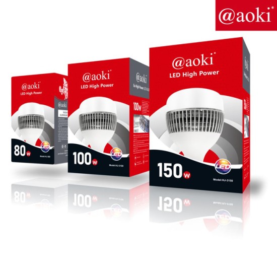 Aoki HJ-3100 Lampu LED High Power Highbay King Kong 100 Watt 100W Aoki HJ-3100 Lampu LED High Power Highbay King Kong 100 Watt 100W