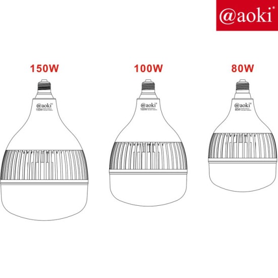 Aoki HJ-3100 Lampu LED High Power Highbay King Kong 100 Watt 100W Aoki HJ-3100 Lampu LED High Power Highbay King Kong 100 Watt 100W