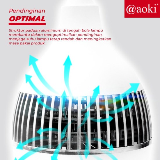 Aoki HJ-3100 Lampu LED High Power Highbay King Kong 100 Watt 100W Aoki HJ-3100 Lampu LED High Power Highbay King Kong 100 Watt 100W