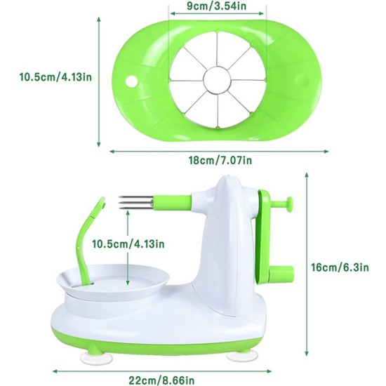 Apple Cutter Alat pemotong buah Pengupas Buah Apel Peeler Apple Cutter Alat pemotong buah Pengupas Buah Apel Peeler