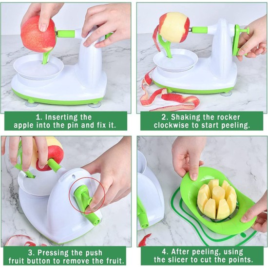 Apple Cutter Alat pemotong buah Pengupas Buah Apel Peeler Apple Cutter Alat pemotong buah Pengupas Buah Apel Peeler