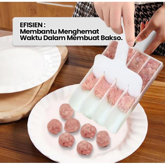 Alat Cetak Bakso Anti Lengket Model 4 Baris Alat Cetak Bakso Anti Lengket Model 4 Baris