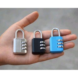 Gembok Koper Number PIN 3 Digit Padlock Mini