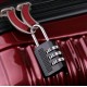 Gembok Koper Number PIN 3 Digit Padlock Mini